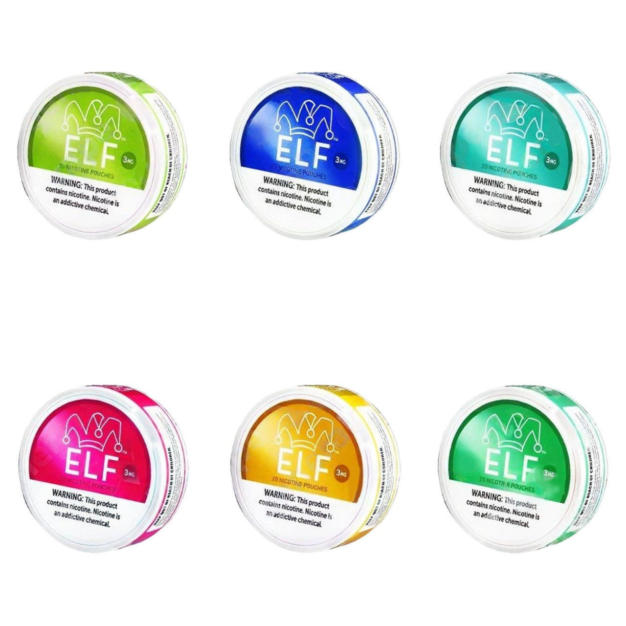 Elf pouches - 3mg 20 bolsitas