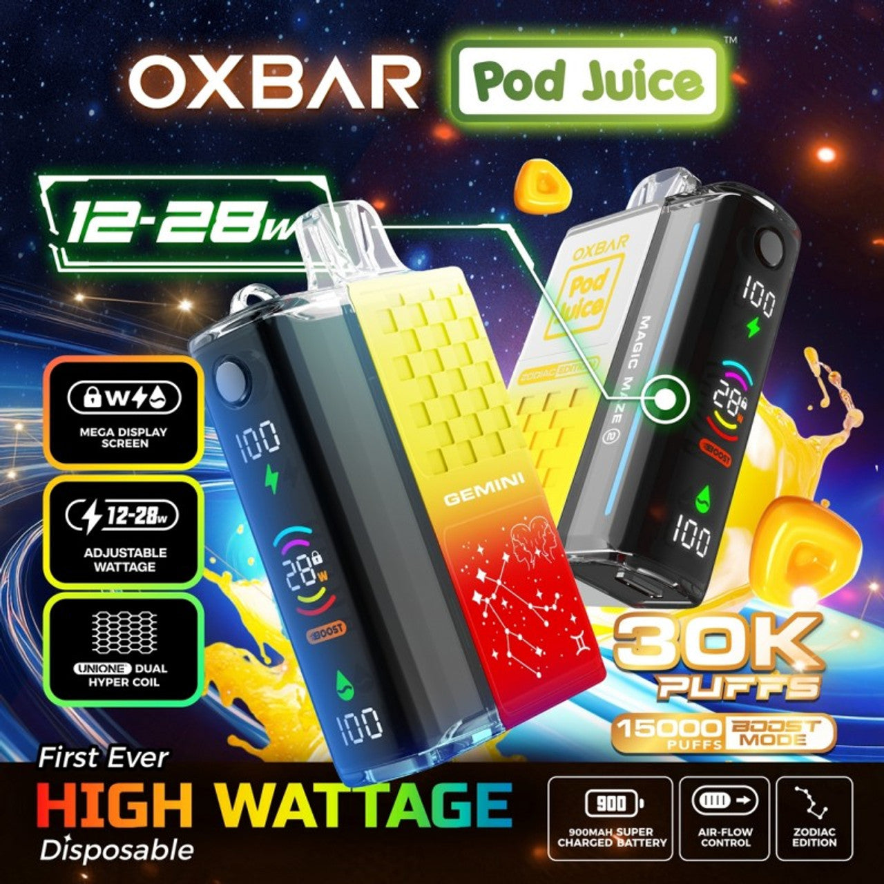 Disposables - OXBAR Magic Maze 2.0 30k puffs