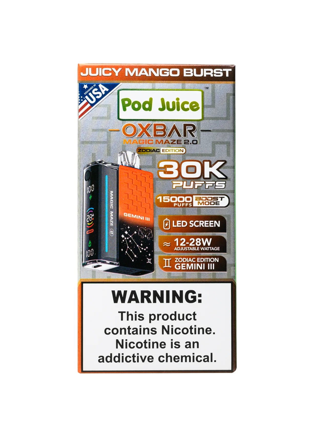 Disposables - OXBAR Magic Maze 2.0 30k puffs